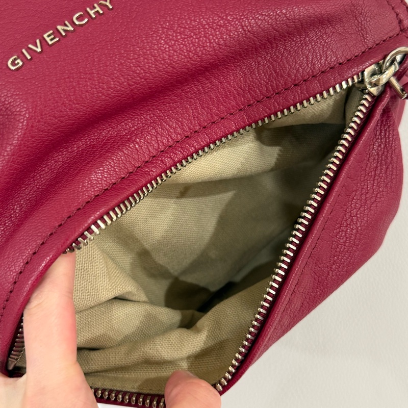 Givenchy 紀梵希桃紅色肩背包-12