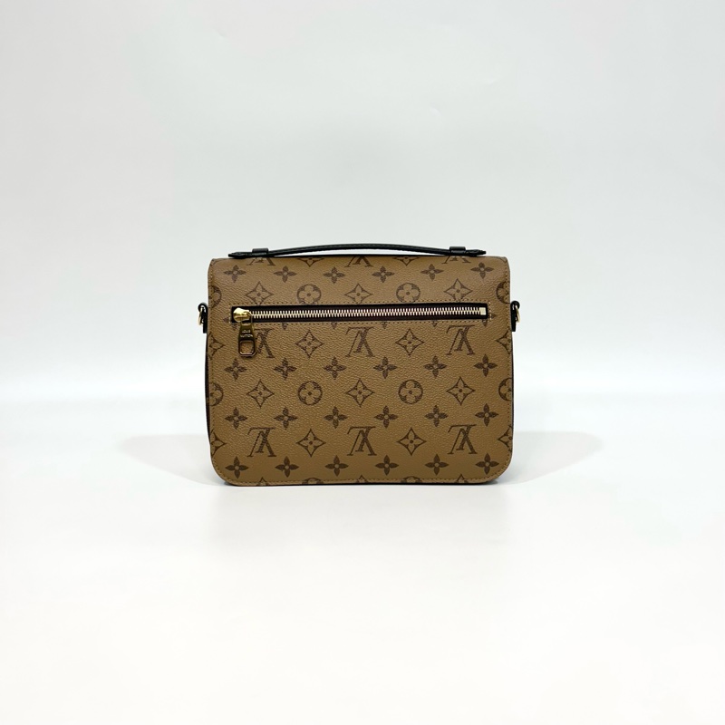 🥨路易威登郵差包LV原花雙色下蓋Pochette Metis郵差包M44876-7