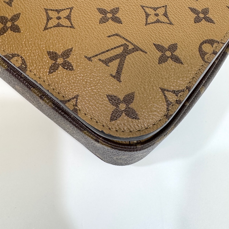 🥨路易威登郵差包LV原花雙色下蓋Pochette Metis郵差包M44876-15