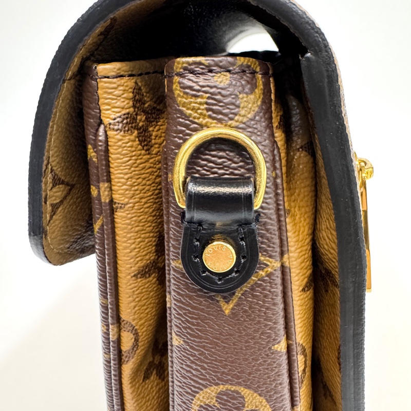🥨路易威登郵差包LV原花雙色下蓋Pochette Metis郵差包M44876-22