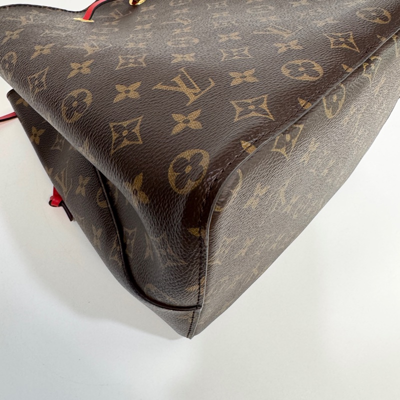 ❤️路易威登水桶包LV原花紅內裏NeoNoe MM束口水桶包M44021-10