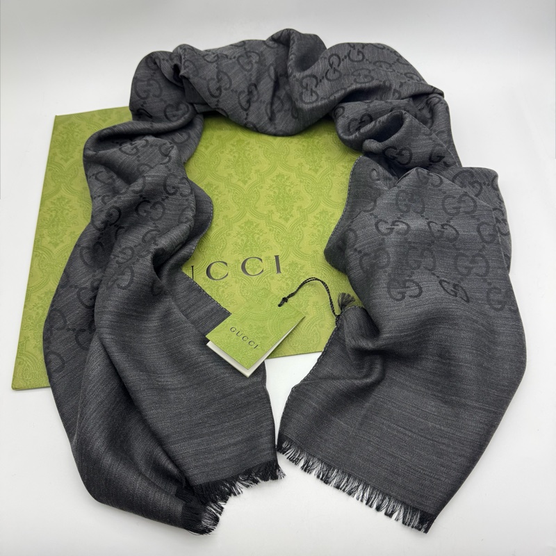GUCCI 古馳 經典 GG Monogram 圍巾 /披肩-0