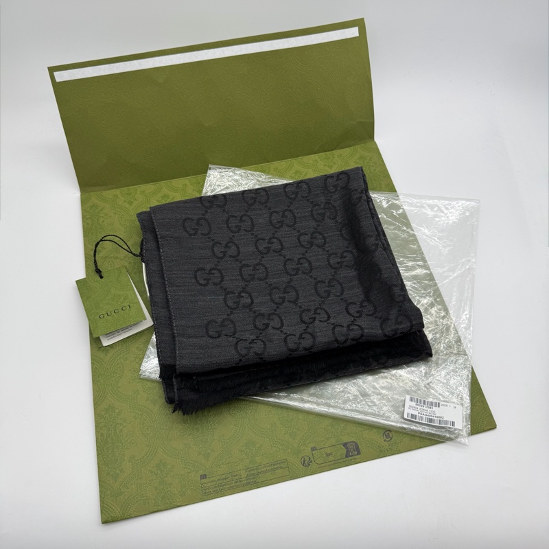 GUCCI 古馳 經典 GG Monogram 圍巾 /披肩-4