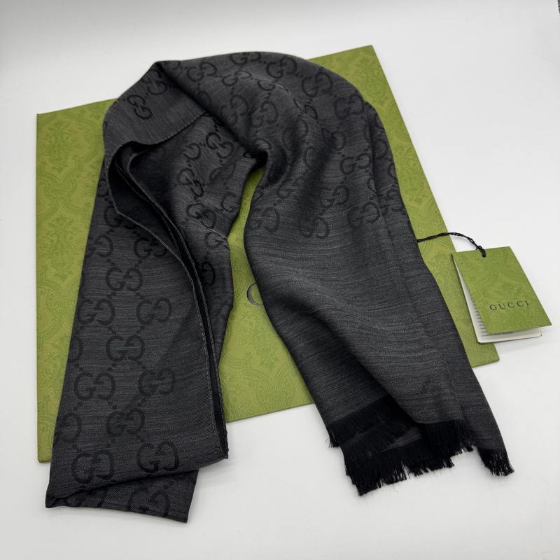GUCCI 古馳 經典 GG Monogram 圍巾 /披肩-7