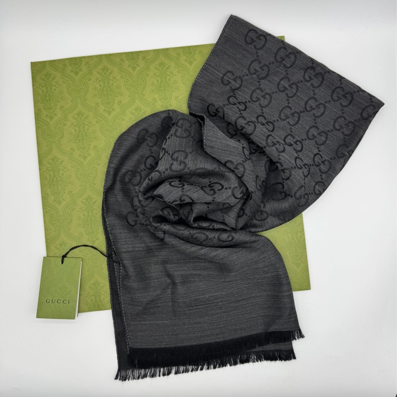 GUCCI 古馳 經典 GG Monogram 圍巾 /披肩-9