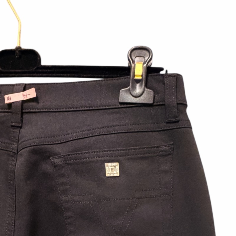 🍒VERSACE 黑直筒長褲size:31 /2F251215-1-6