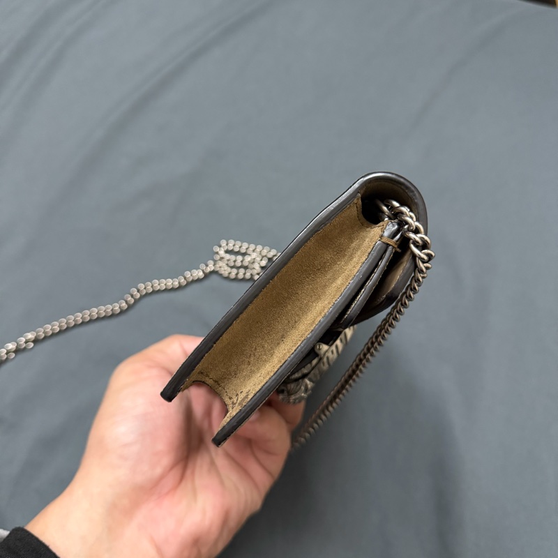 Gucci 酒神Dionysus系列帆布mini斜背包-5