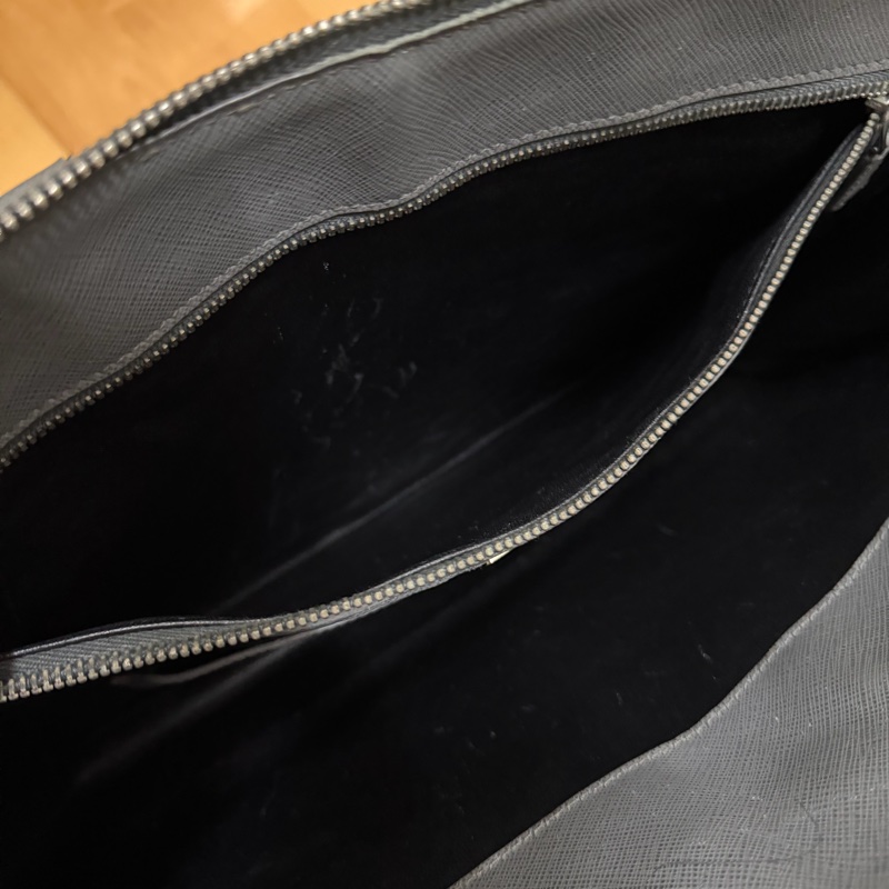 Prada 深灰公事包-8