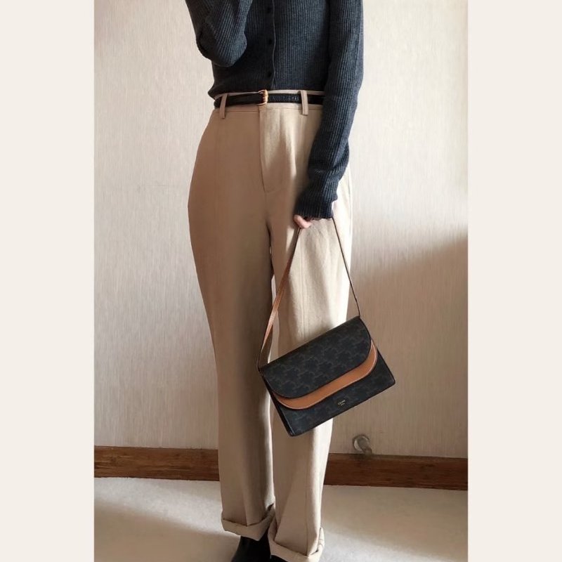 CELINE - 凱旋門老花 WOC 信封包-3