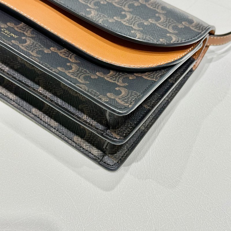 CELINE - 凱旋門老花 WOC 信封包-6