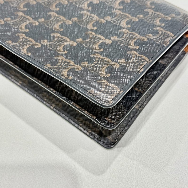 CELINE - 凱旋門老花 WOC 信封包-8