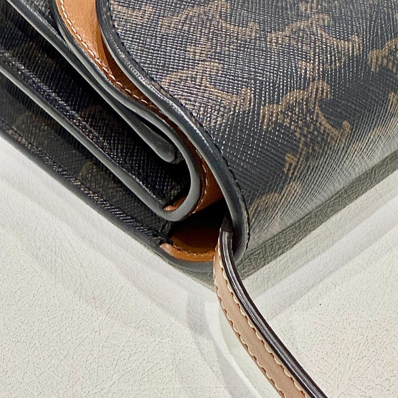 CELINE - 凱旋門老花 WOC 信封包-9