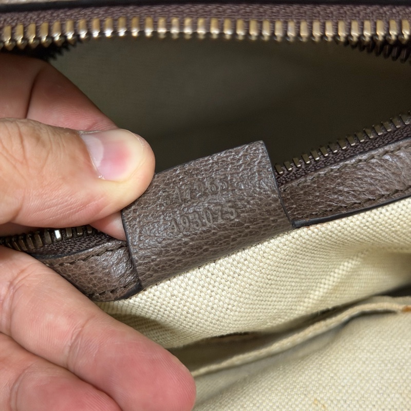 Gucci Ophidia經典綠紅綠織帶印花後背包-12