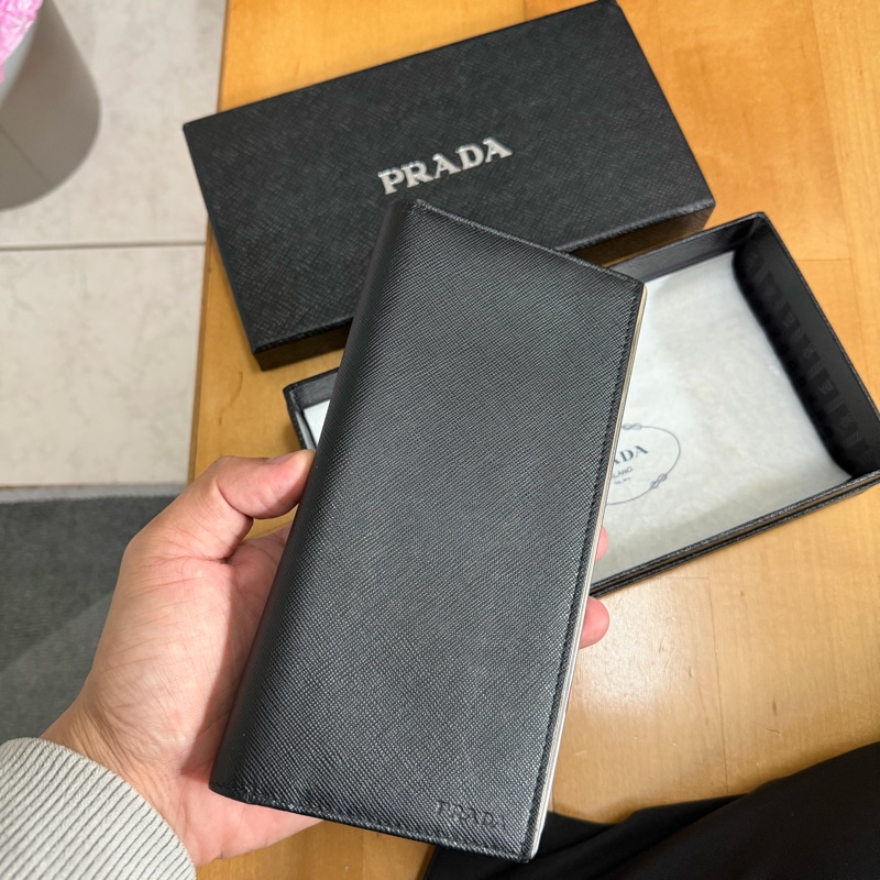 Prada 對開長夾-0