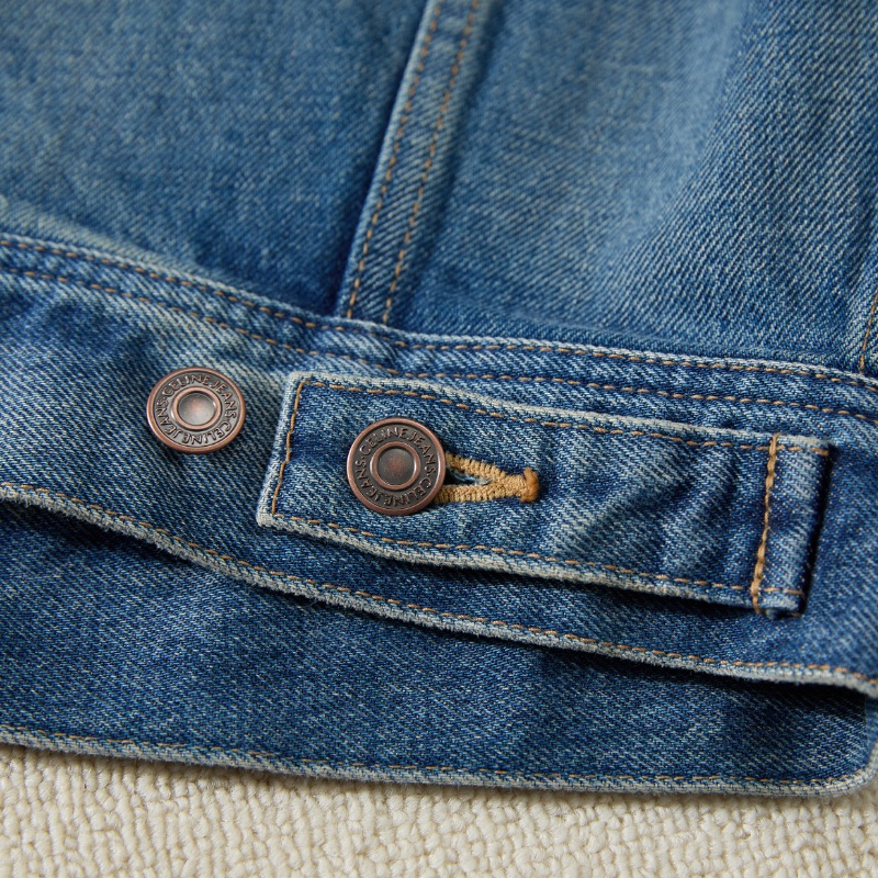 ❤️ CELINE 百搭款 LOGO連帽牛仔外套-8