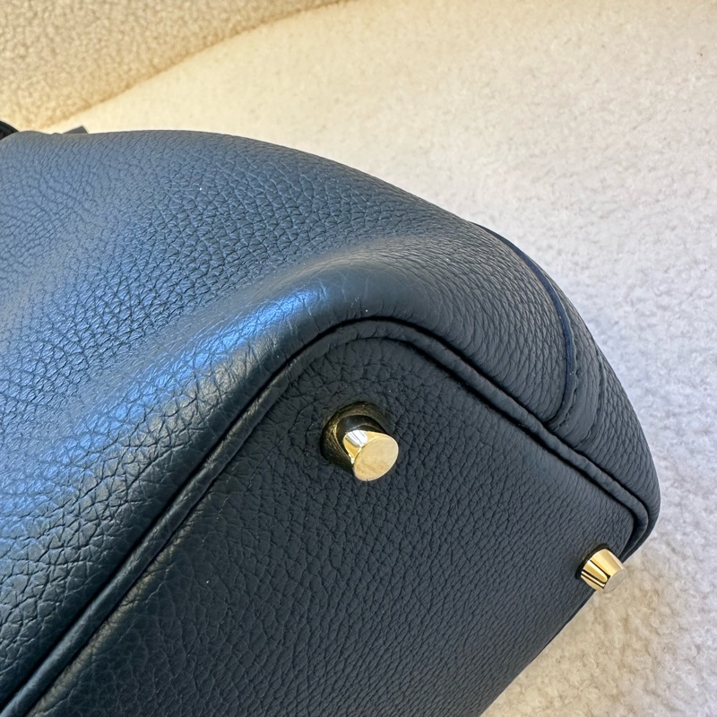 Hermès 愛馬仕 菜籃子18 松柏綠 Z刻金扣-3