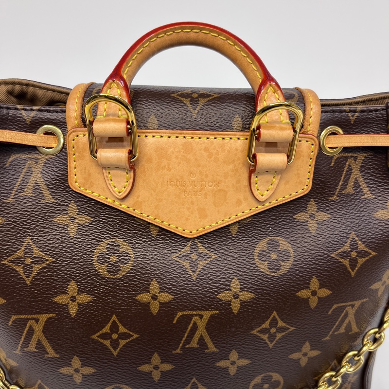 🕯️絕版路易威登青蛙包LV原花Excursion PM手提束口後背包M46932-15