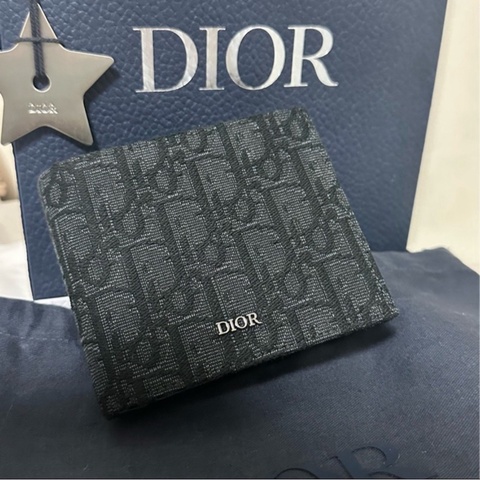 黑色Dior Oblique 緹花