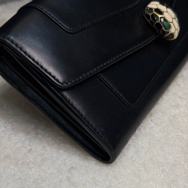 寶格麗蛇頭信封長夾🐍-4