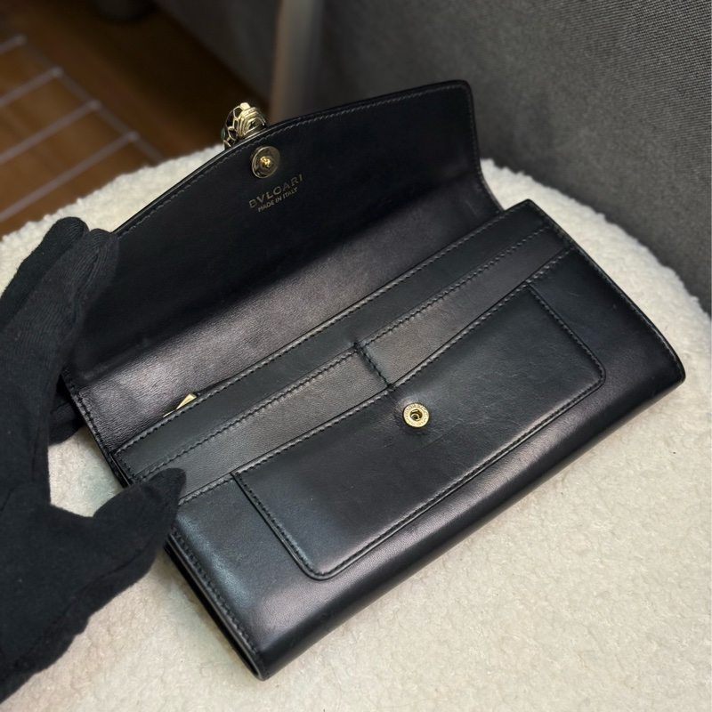 寶格麗蛇頭信封長夾🐍-11