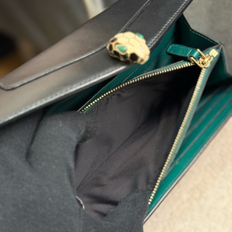 寶格麗蛇頭信封長夾🐍-15