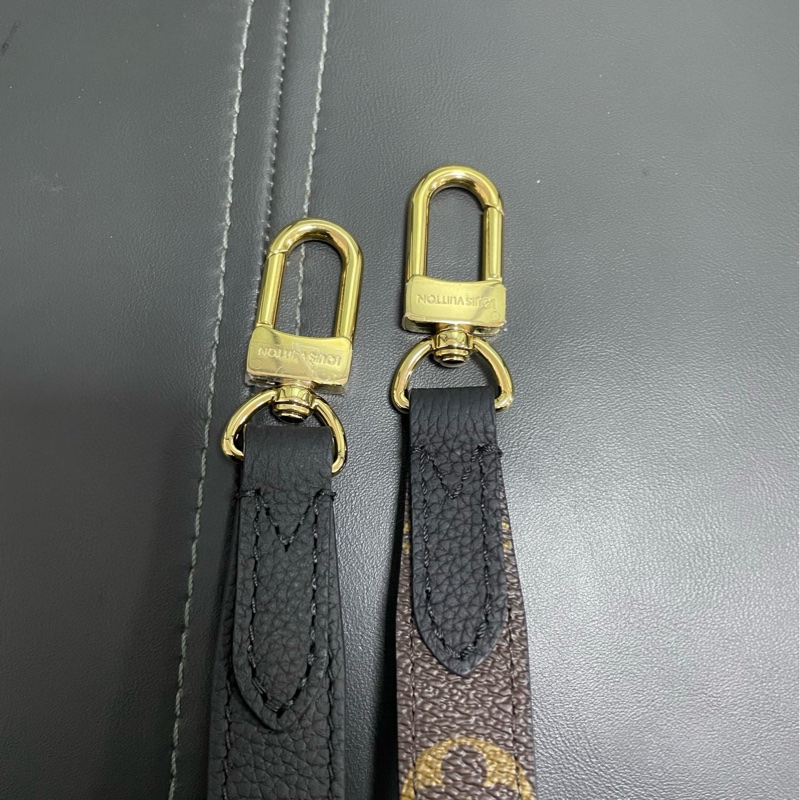 Lv neverfull bb 黑色老花雙面購物袋-36