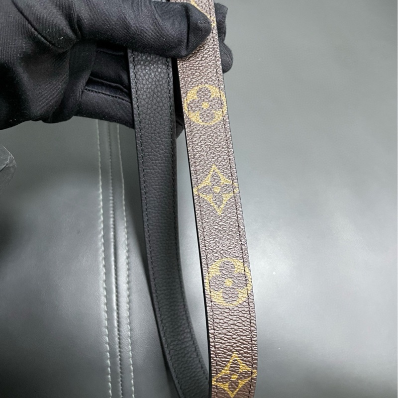 Lv neverfull bb 黑色老花雙面購物袋-37