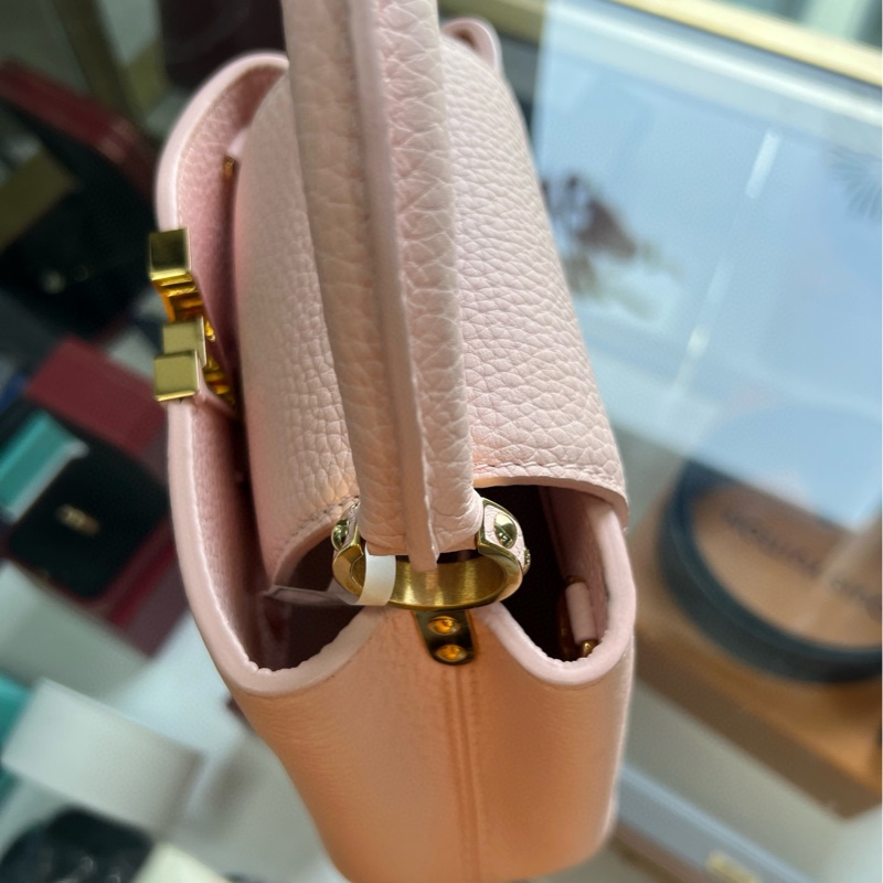 Lv Capucines mini 櫻花粉-13