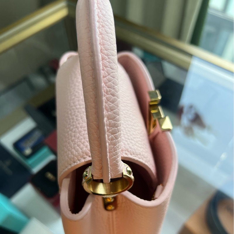 Lv Capucines mini 櫻花粉-14