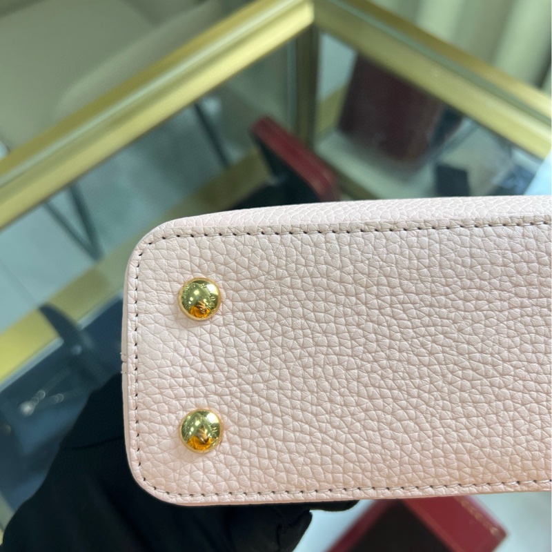 Lv Capucines mini 櫻花粉-16
