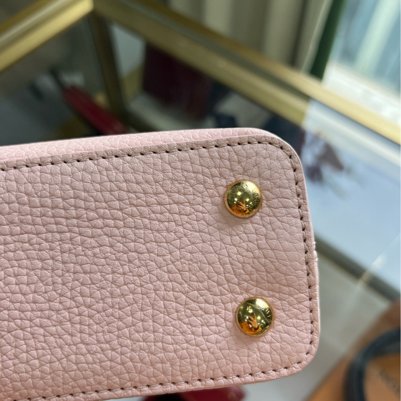 Lv Capucines mini 櫻花粉-17