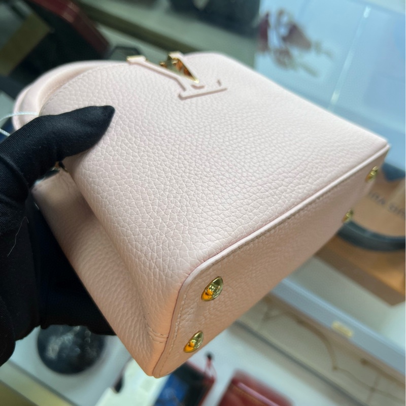 Lv Capucines mini 櫻花粉-18