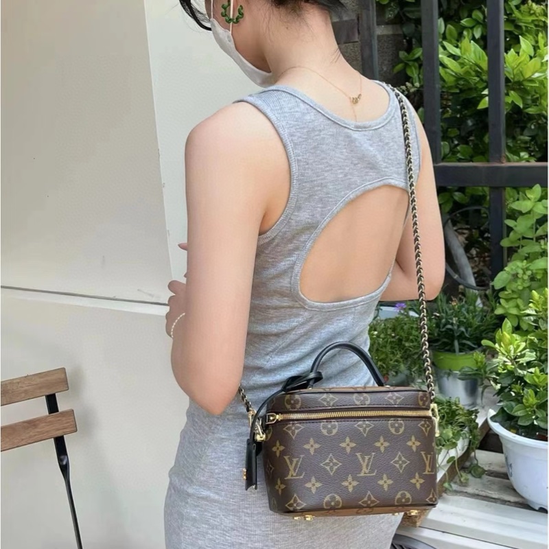 Lv Vanity Case 老花化妝盒-5