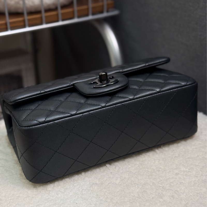 （24年購證全配）全新Chanel mini coco 20 so black ✨最新晶片款-4