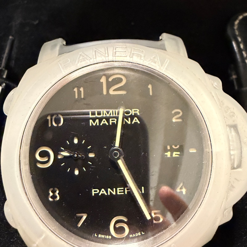 PANERAI 沛納海 Luminor PAM359 PAM00359 三明治面盤 菸草面 三日鍊 自動上鍊腕錶 中古-2