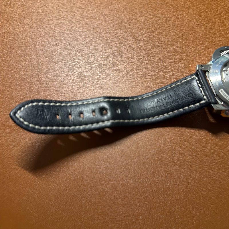 PANERAI 沛納海 Luminor PAM359 PAM00359 三明治面盤 菸草面 三日鍊 自動上鍊腕錶 中古-14