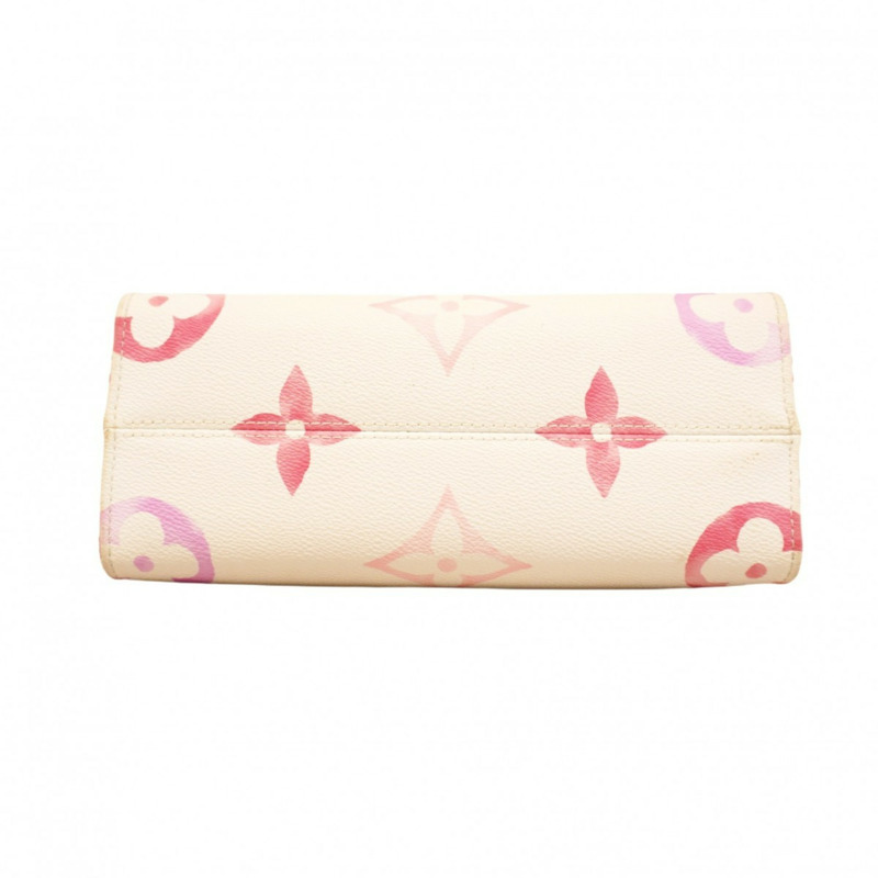 路易威登 Monogram Giant By the Pool On Go PM 手提包 M22976 白色/粉紅色 女士兩用包-2