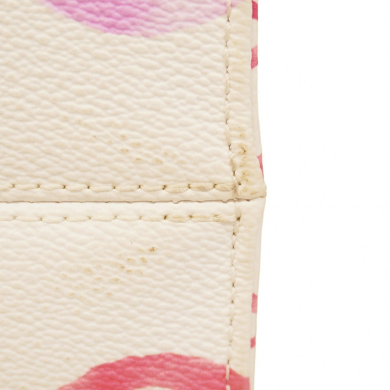 路易威登 Monogram Giant By the Pool On Go PM 手提包 M22976 白色/粉紅色 女士兩用包-6