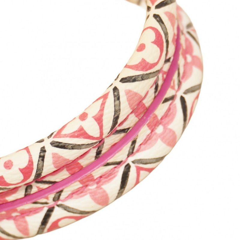 路易威登 Monogram Giant By the Pool On Go PM 手提包 M22976 白色/粉紅色 女士兩用包-10