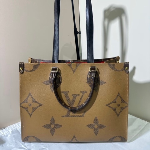 「JL精品代購」98新 LV on the go 大花tote