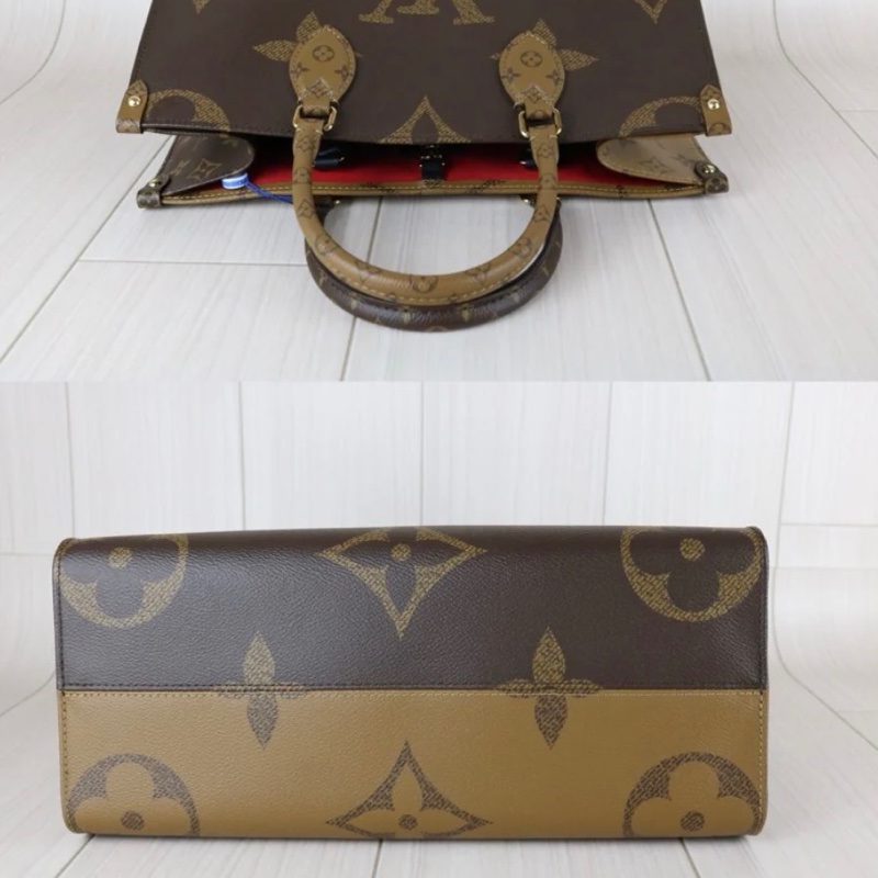 「JL精品代購」98新 LV on the go 大花tote-6