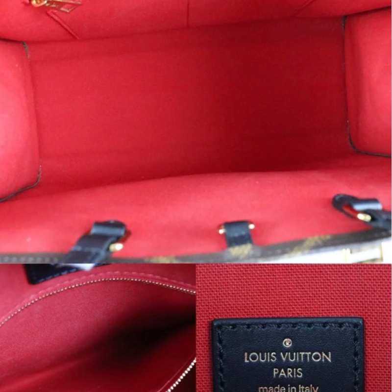 「JL精品代購」98新 LV on the go 大花tote-10