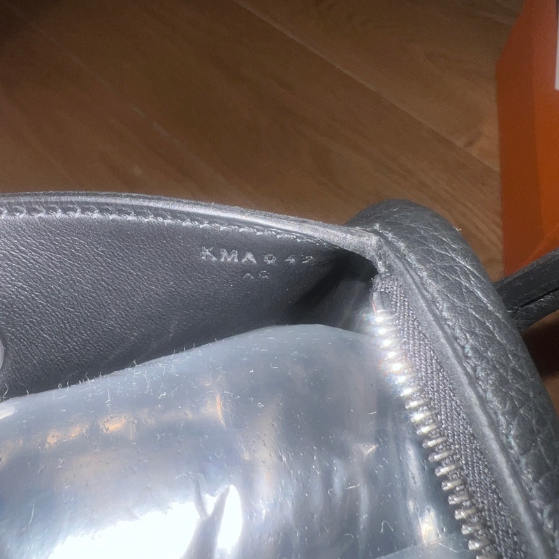 全新全配有購證 Hermes 愛馬仕 Mini Lindy 二代黑色銀扣 k刻-5