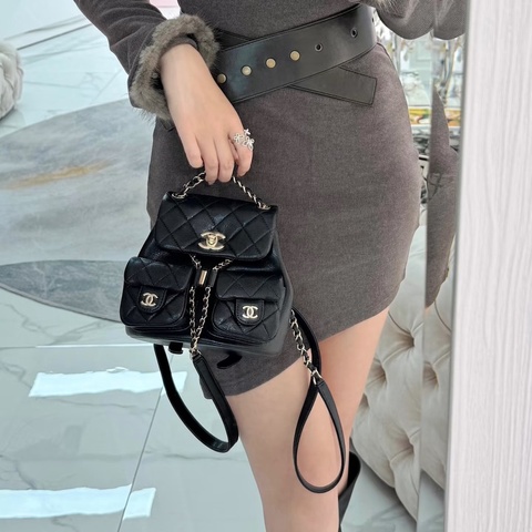 ✨Chanel duma 小號 99新膜在 配件齊全 晶片款🖤