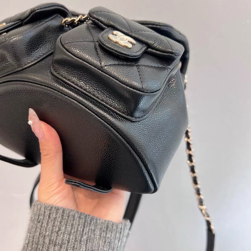 ✨Chanel duma 小號 99新膜在 配件齊全 晶片款🖤-4
