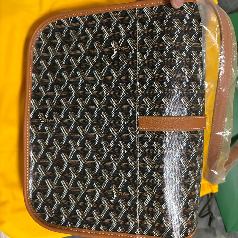 全新 BELVEDERE 中號包 黑棕色-2