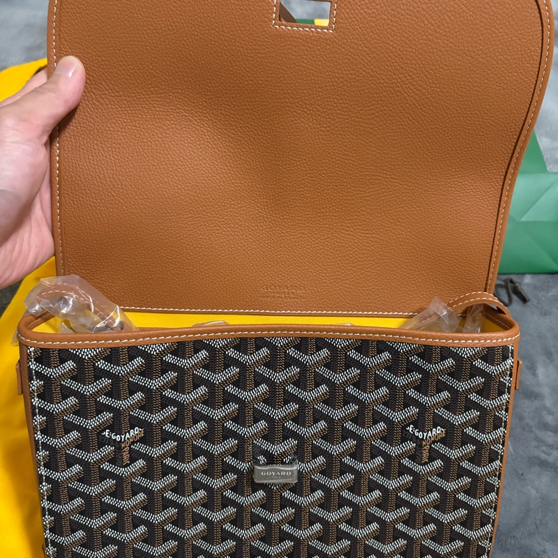 全新 BELVEDERE 中號包 黑棕色-7