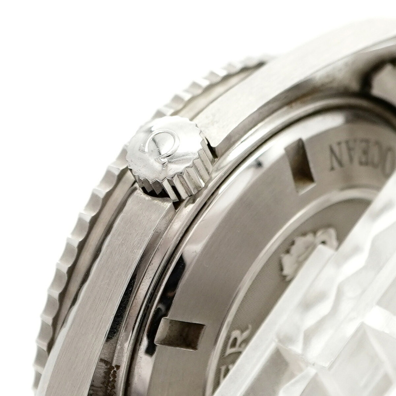 歐米茄海馬系列 2208.50 黑色錶盤男士腕錶-11