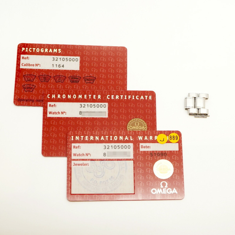 歐米茄超霸系列3210.50黑色錶盤男士腕錶-1