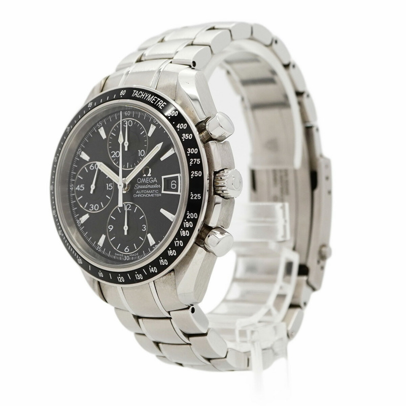 歐米茄超霸系列3210.50黑色錶盤男士腕錶-2